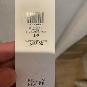 Eileen Fisher stretch crepe pants S